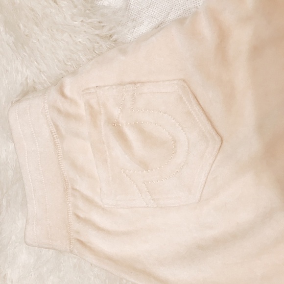 TRUE RELIGION Sweatpants Joggers Velour Athleisure Designer Rhinstone Horseshoe - Picture 8 of 8